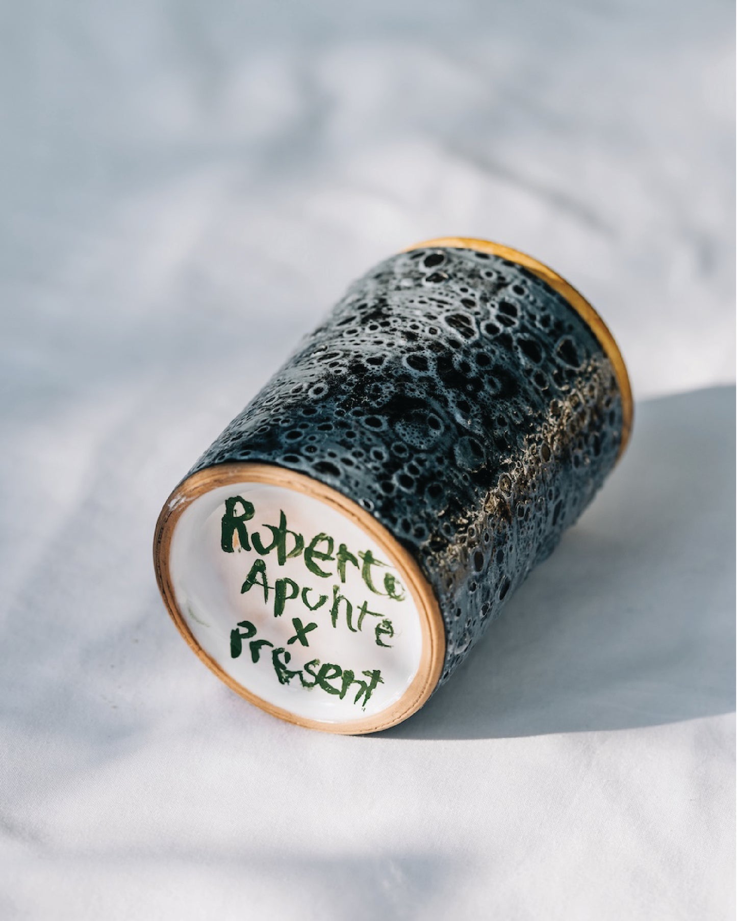 Roberto Aponte x Present Blue Jar