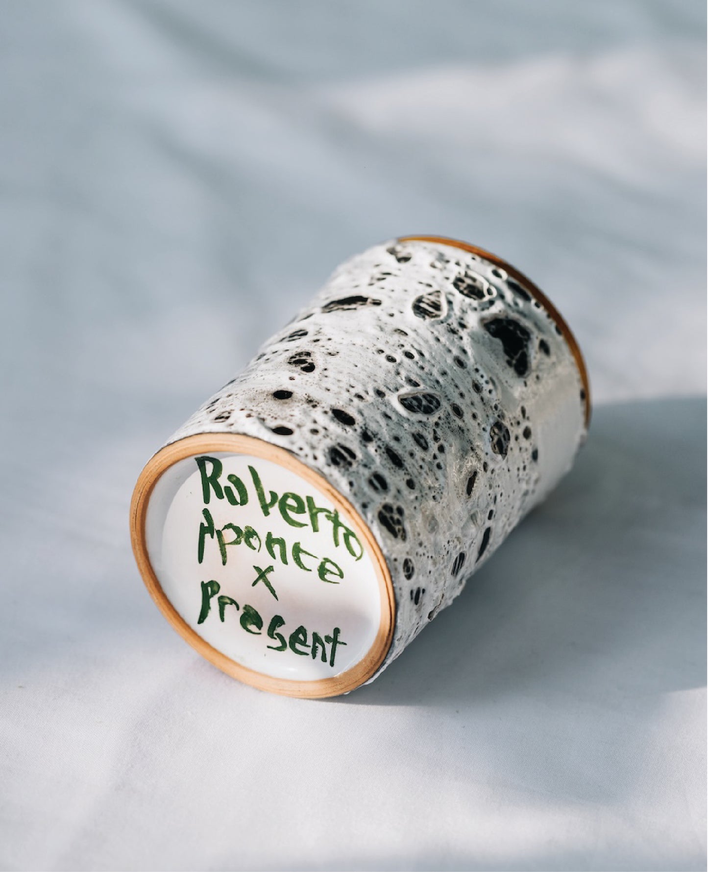 Roberto Aponte x Present White Jar