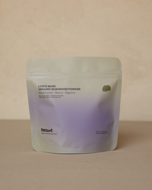Lion's Mane Functional Powder: Focus & Digestione